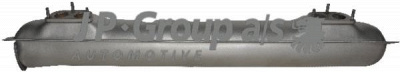 JP GROUP 8120603700 -  Глушитель выхлопных газов конечный